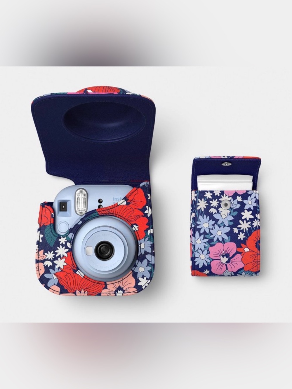 Heyday Fujifilm Instax Mini 12 Camera Case - Poppy Flowers